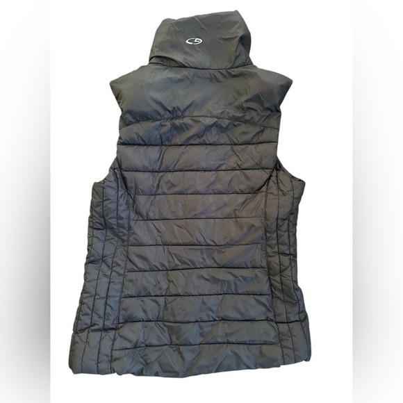 Champion VentureLoft+ Black Puffer Vest Diamond Quilted Sleeveless Full Zip Vest - Picture 2 of 5